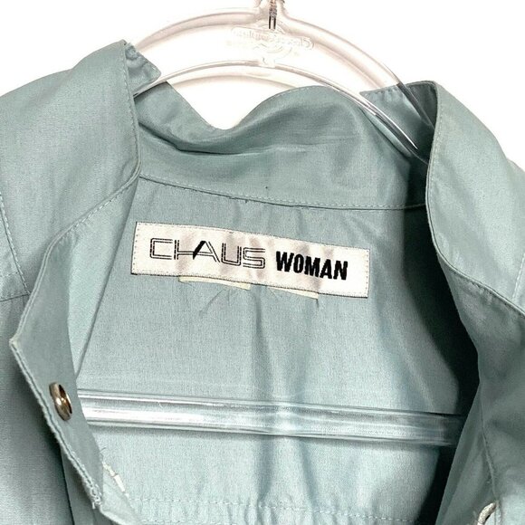 CHAUS Jacket Womens Lightweight Robin Egg Blue - Picture 4 of 4